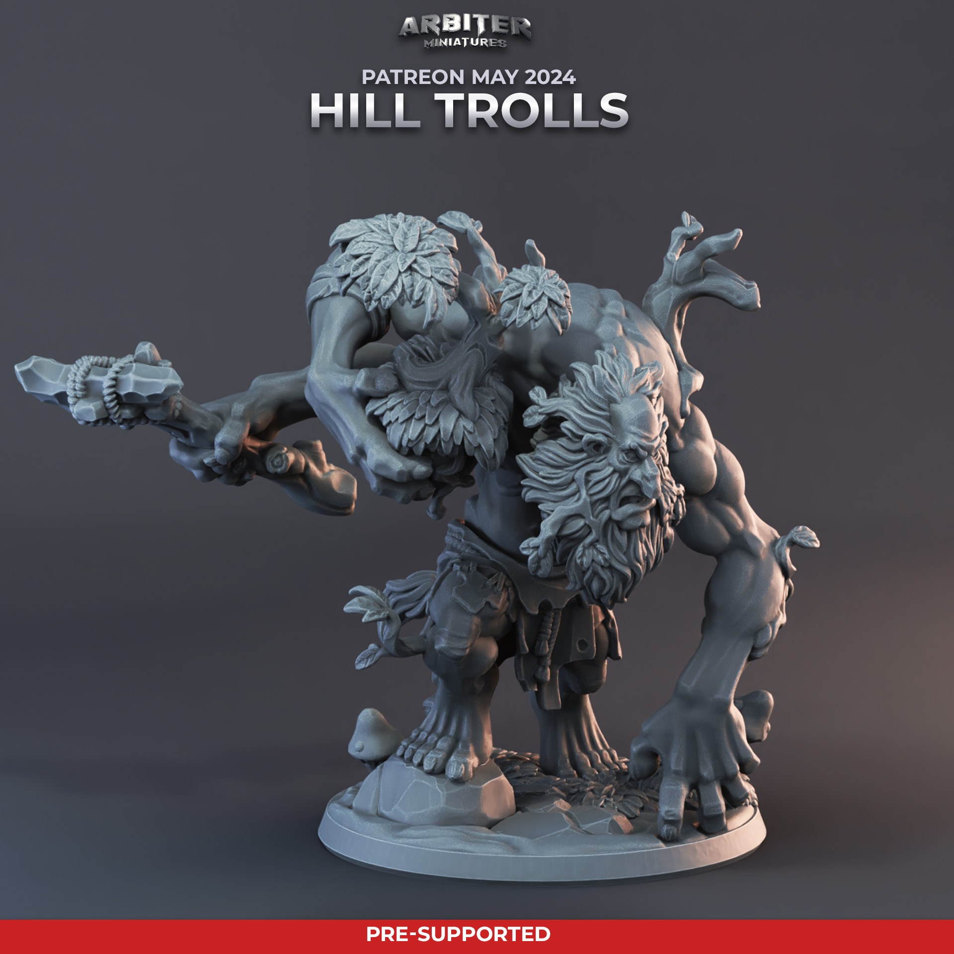 Pre-supported Troll 02